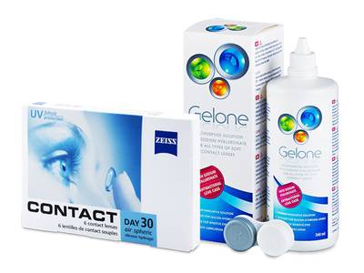 Zeiss Contact Day 30 Air (6 čoček) + roztok Gelone 360 ml