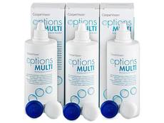 Roztok Options Multi 3 x 360 ml Roztoky na kontaktní čočky - čistící a dezinfekční oční roztoky - Roztok Options Multi 3 x 360 ml