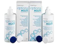 Roztok Options Multi 2 x 360 ml Roztoky na kontaktní čočky - čistící a dezinfekční oční roztoky - Roztok Options Multi 2 x 360 ml