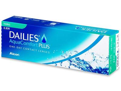 Dailies AquaComfort Plus Toric (30 čoček) - Torické kontaktní čočky