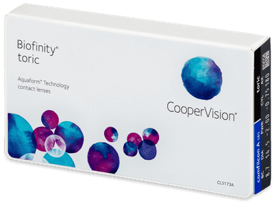 Biofinity Toric (6 čoček) - Torické kontaktní čočky