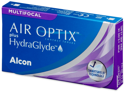 Air Optix plus HydraGlyde Multifocal (6 čoček) - Měsíční kontaktní čočky
