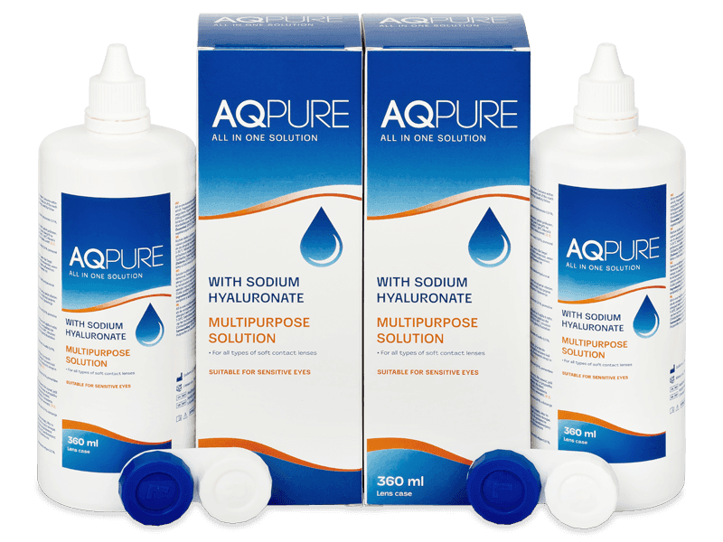 Roztok AQ Pure 2x 360 ml - Výhodné dvojbalení roztoku