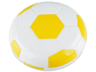 Kazetka Fotbalový míč - žlutá 