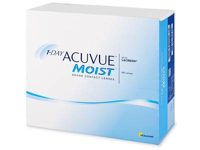 1 Day Acuvue Moist (180 čoček) - Jednodenní kontaktní čočky