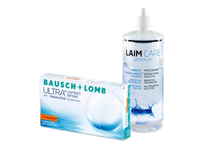 Bausch + Lomb ULTRA for Astigmatism (6 čoček) + roztok Laim-Care 400 ml