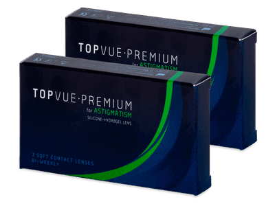 TopVue Premium for Astigmatism (6 čoček) - Torické kontaktní čočky
