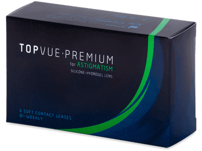 TopVue Premium for Astigmatism (6 čoček) - Torické kontaktní čočky