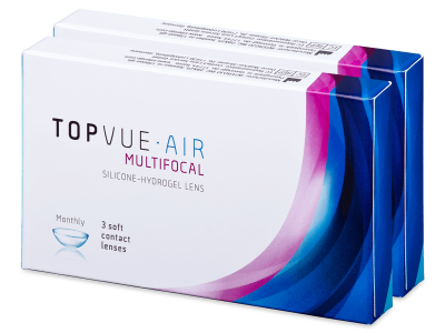 TopVue Air Multifocal (6 čoček) - Multifokální kontaktní čočky