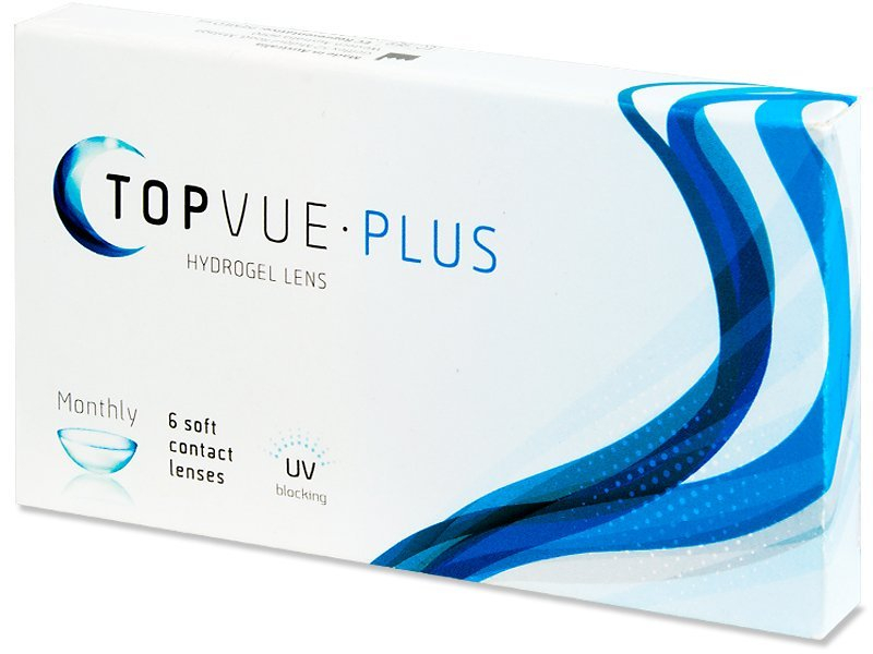 TopVue Plus (6 čoček) - Měsíční kontaktní čočky