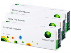 MyDay daily disposable (90 čoček) Jednodenní levné kontaktní čočky - MyDay daily disposable (90 čoček)