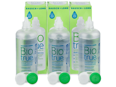 Roztok Biotrue 3 x 360 ml