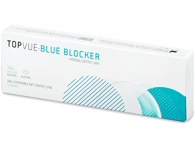 TopVue Blue Blocker (5 čoček) - Jednodenní kontaktní čočky