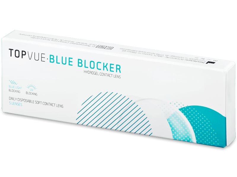 TopVue Blue Blocker (5 čoček) - Jednodenní kontaktní čočky