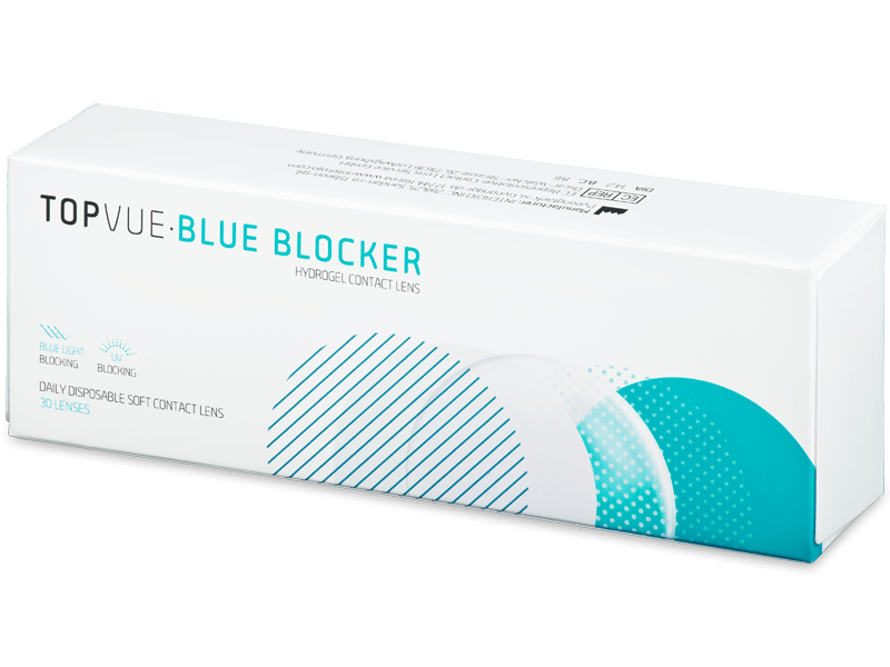 TopVue Blue Blocker (30 čoček) - Jednodenní kontaktní čočky