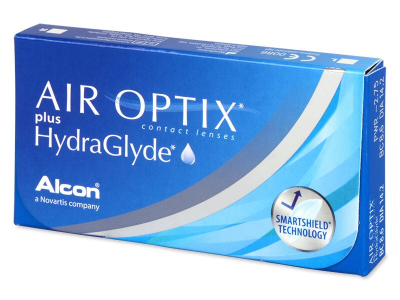 Air Optix plus HydraGlyde (6 čoček) - Měsíční kontaktní čočky