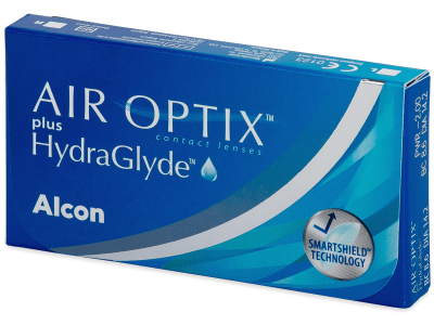 Air Optix plus HydraGlyde (6 čoček) - Měsíční kontaktní čočky