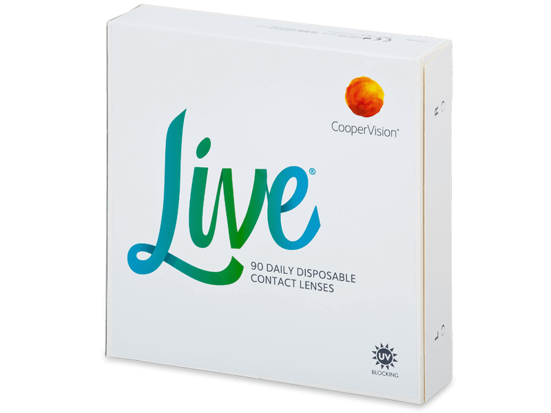 Live Daily Disposable (90 čoček) - Jednodenní kontaktní čočky