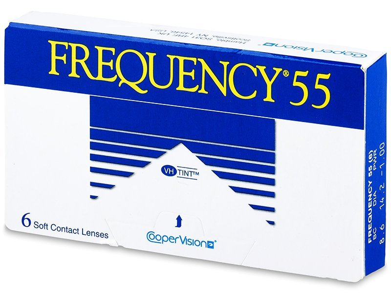 Frequency 55 (6 čoček) - Měsíční kontaktní čočky