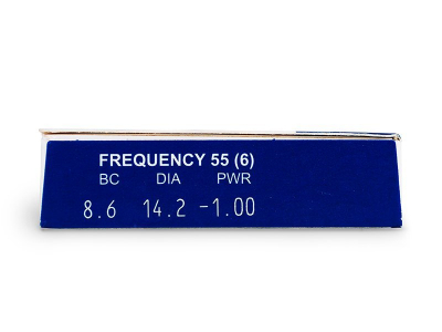 Frequency 55 (6 čoček) - Náhled parametrů čoček