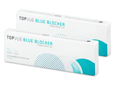 TopVue Blue Blocker (5 párů čoček) - Jednodenní kontaktní čočky