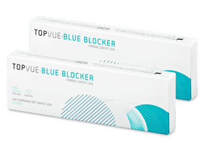 TopVue Blue Blocker (5 párů čoček) - Jednodenní kontaktní čočky