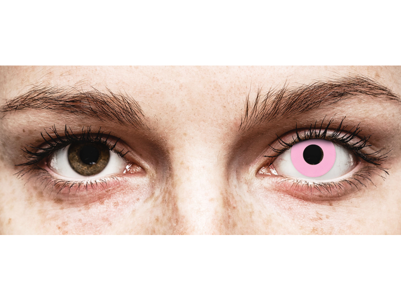 CRAZY LENS - Barbie Pink - dioptrické jednodenní (2 čočky)