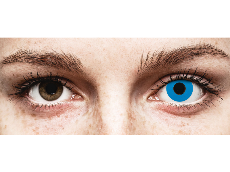 CRAZY LENS - Sky Blue - dioptrické jednodenní (2 čočky)