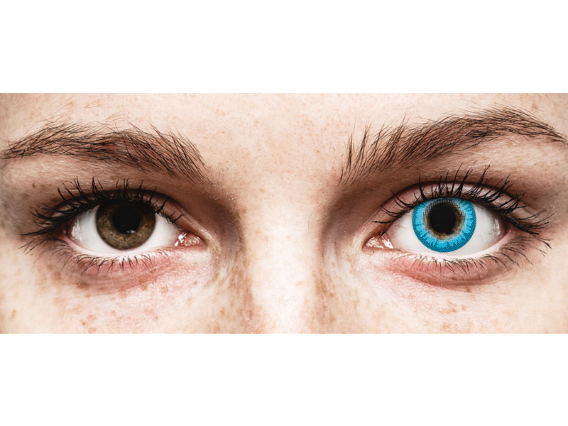 CRAZY LENS - White Walker - dioptrické jednodenní (2 čočky)