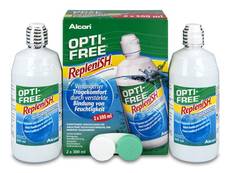 Roztok OPTI-FREE RepleniSH 2 x 300 ml Roztoky na kontaktní čočky - čistící a dezinfekční oční roztoky - Roztok OPTI-FREE RepleniSH 2 x 300 ml