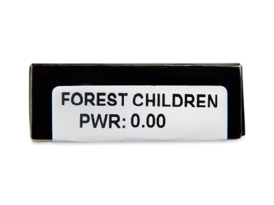 CRAZY LENS - Forest Children - nedioptrické jednodenní (2 čočky) - Náhled parametrů čoček