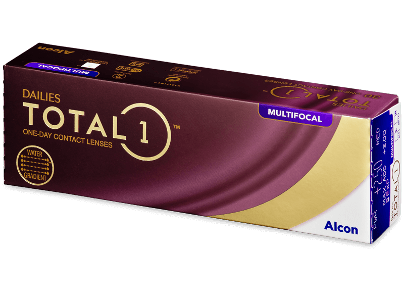 Dailies TOTAL1 Multifocal (30 čoček) - Multifokální kontaktní čočky
