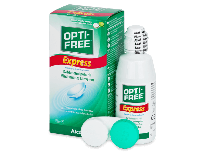 Roztok OPTI-FREE Express 120 ml  - Čistící roztok