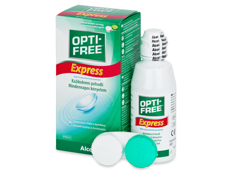 Roztok OPTI-FREE Express 120 ml - Čisticí roztok