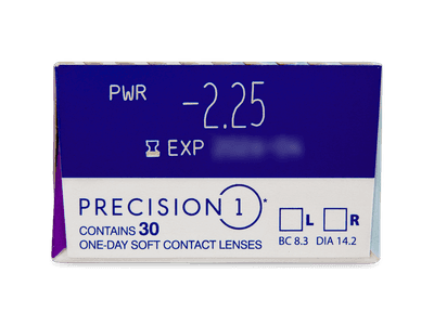 Precision1 (30 čoček) - Náhled parametrů čoček