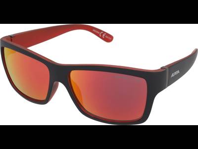 Alpina Kacey Black Matt Red/Red Mirror