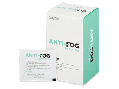 Vlhčené ubrousky Crullé Anti-fog 30 kusů