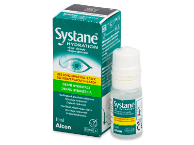 Oční kapky Systane Hydration bez konzervantů 10 ml  - Předchozí design