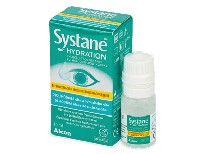 Oční kapky Systane Hydration bez konzervantů 10 ml - Předchozí design