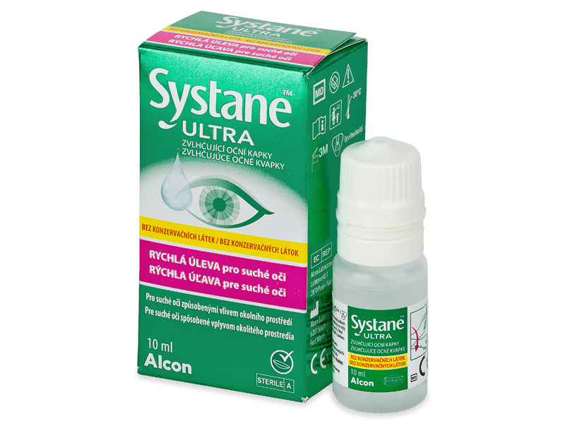 Oční kapky Systane Ultra bez konzervantů 10 ml  - Oční kapky