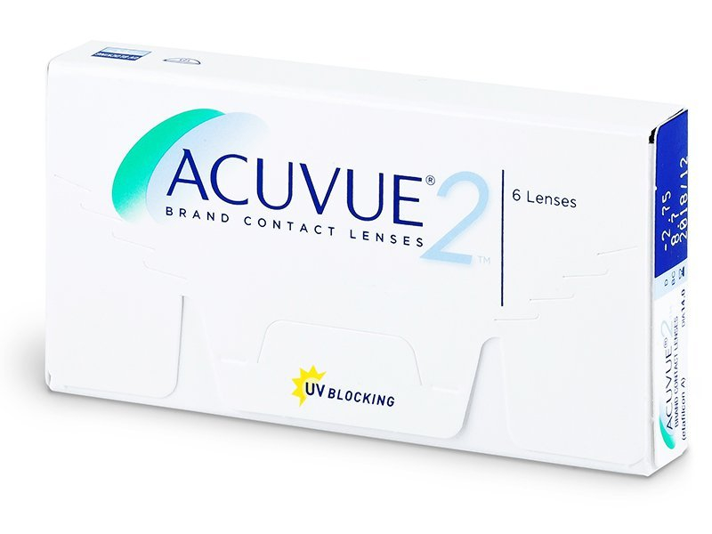 Acuvue 2 (6 čoček) - Čtrnáctidenní kontaktní čočky