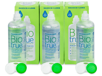 Roztok Biotrue 3 x 300 ml - Výhodné trojbalení roztoku