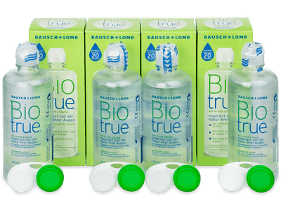 Roztok Biotrue 4x 300 ml  - Produkt je dostupný také v této variantě balení