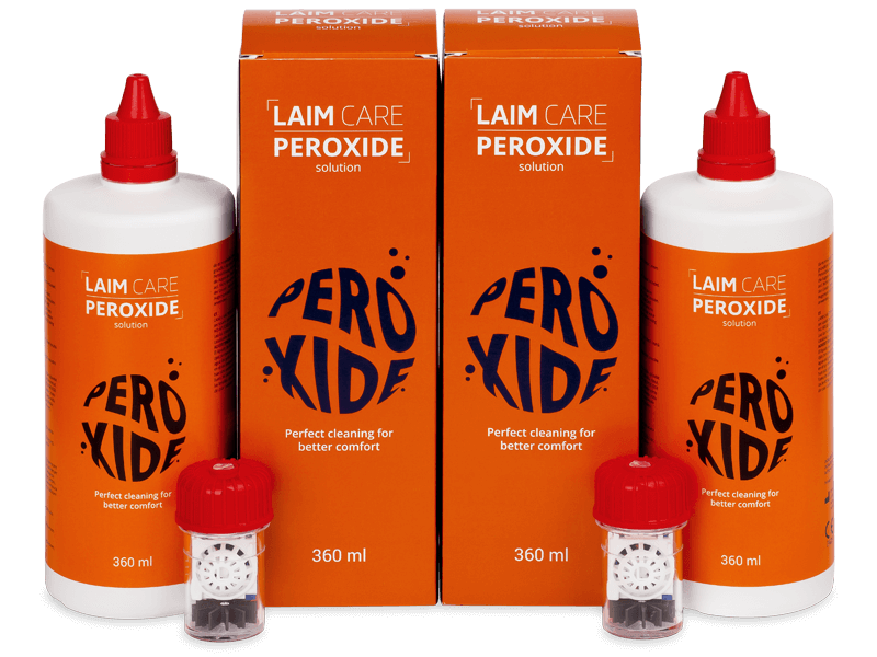 Roztok Laim-Care Peroxide 2x 360 ml - Výhodné dvojbalení roztoku
