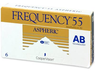 Frequency 55 Aspheric (6 čoček) - Měsíční kontaktní čočky