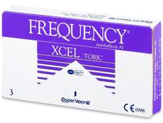 FREQUENCY XCEL TORIC (3 čočky) Torické (astigmatické) kontaktní čočky - FREQUENCY XCEL TORIC (3 čočky)