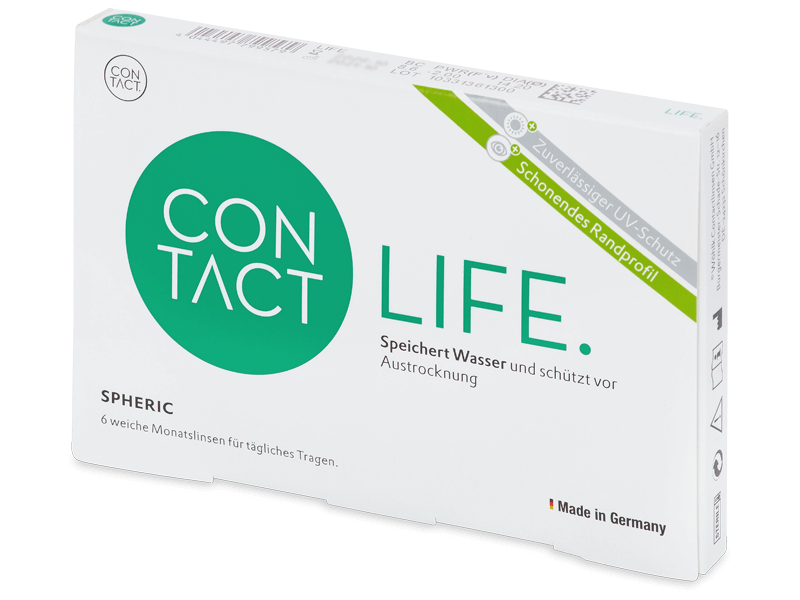 Contact Life spheric (6 čoček) - Měsíční kontaktní čočky