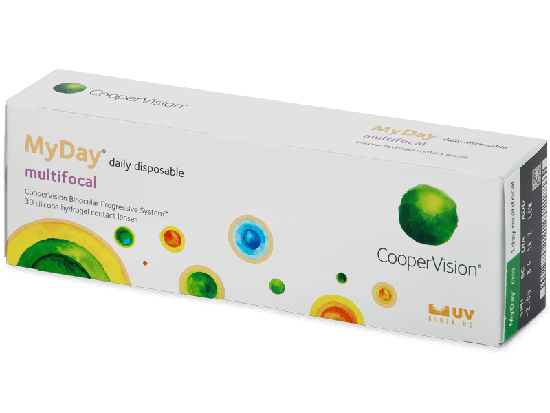 MyDay daily disposable multifocal (30 čoček) - Multifokální kontaktní čočky