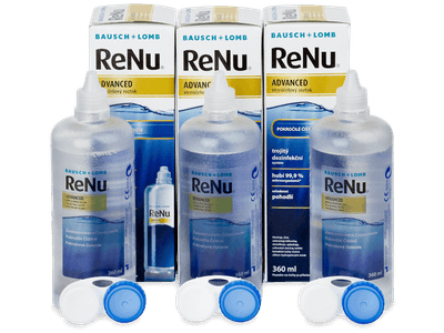 Roztok ReNu Advanced 3x 360 ml