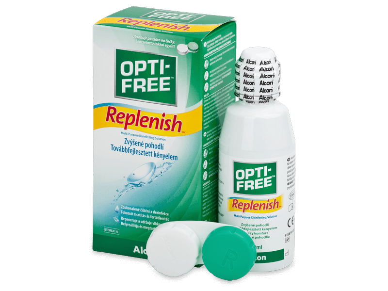 Roztok OPTI-FREE RepleniSH 120 ml  - Čistící roztok